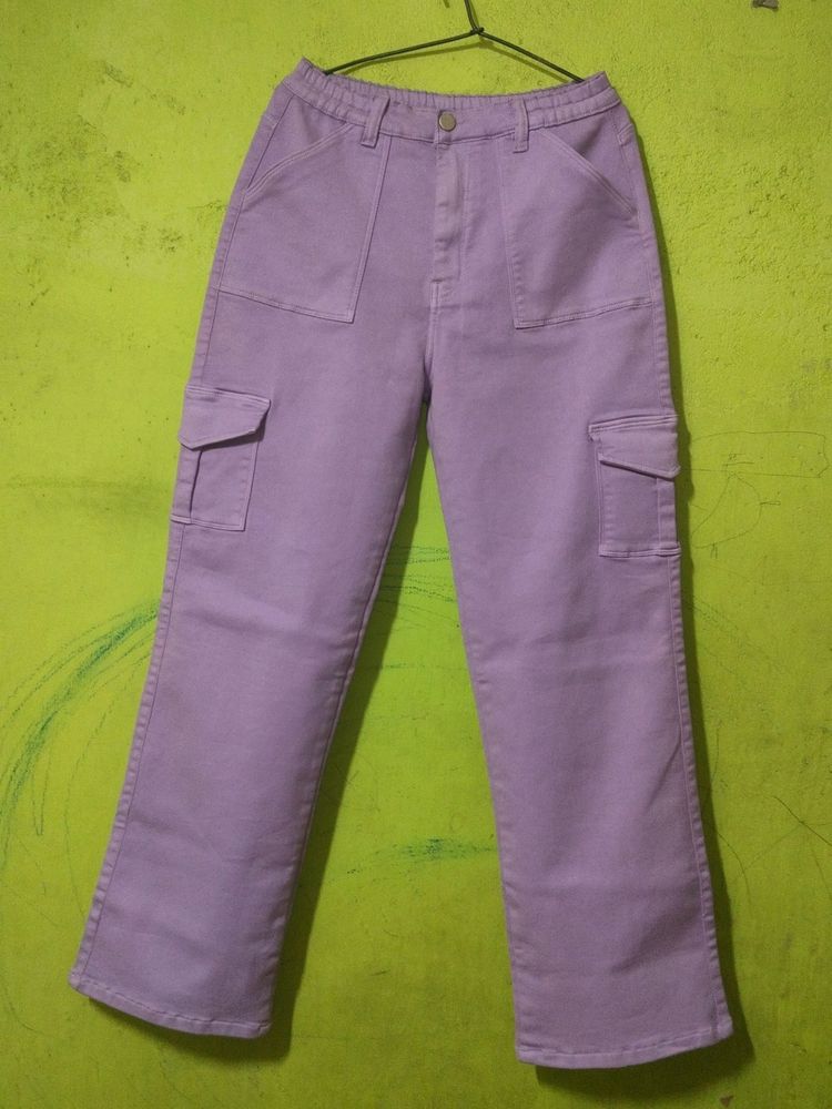 Lavender Cargo For Womens