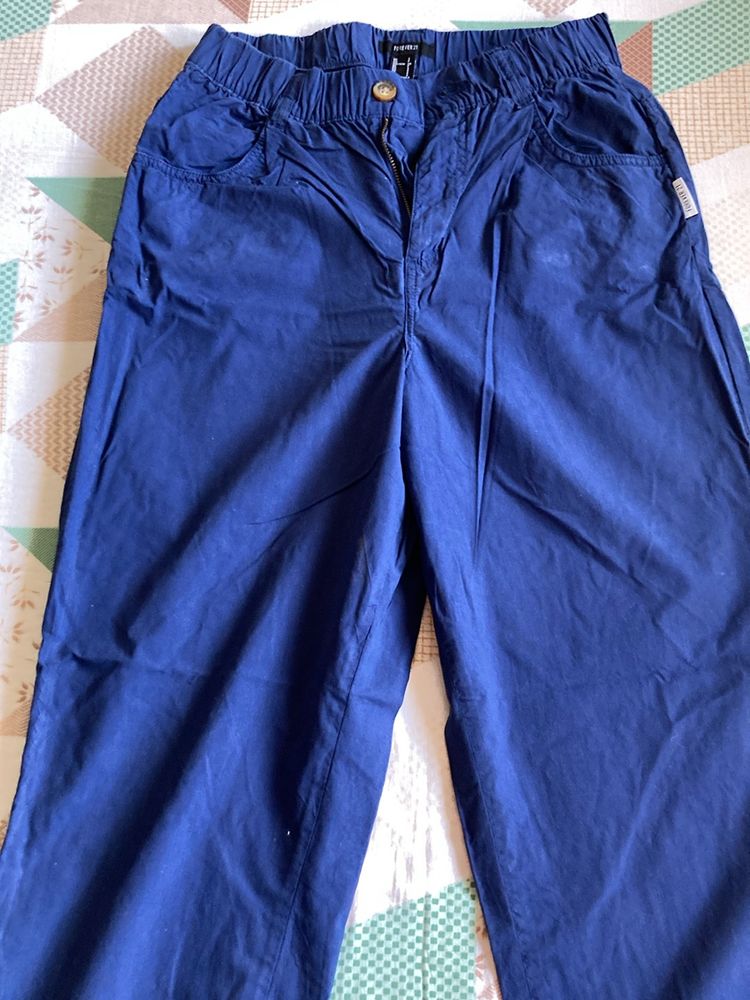 Forever 21 Navy Blue Joggers