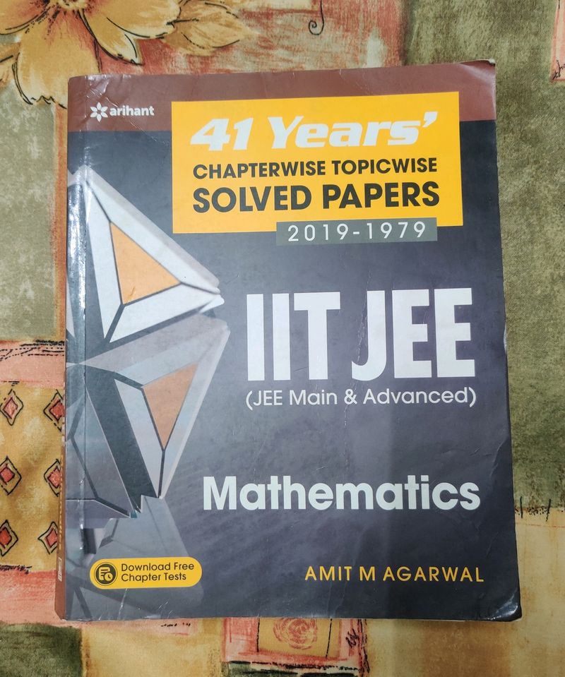 Mathematics 41 Year Solved Paper For IIT JEE