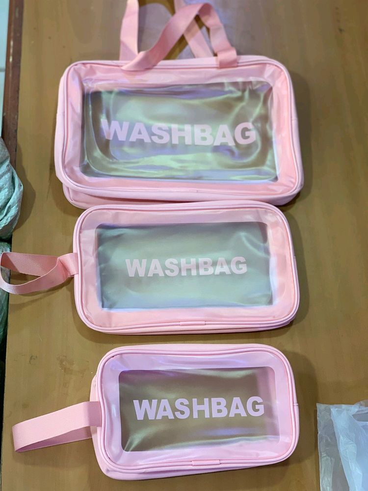 Washbag Three Set Combo For Unisex🫠🍒