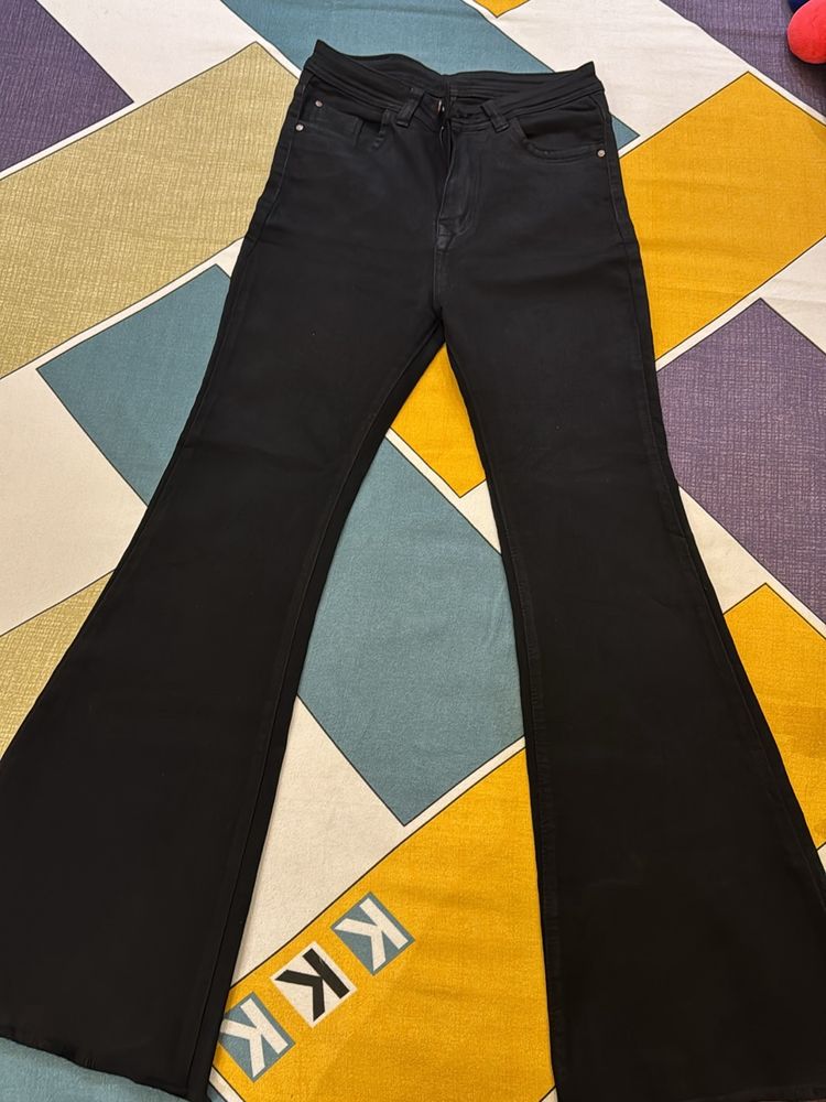 Black Bellbottoms