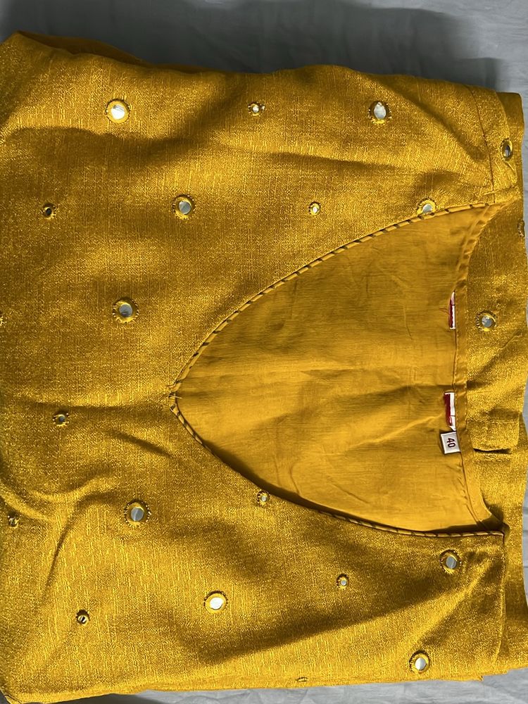 Brand New Biba Kurti (3 XL Tussar Silk)