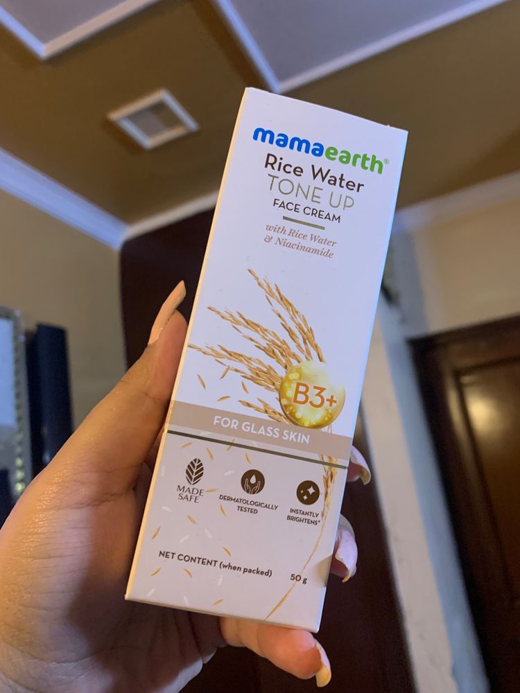 Mamaearth Rice Water Tone Up Face Crean