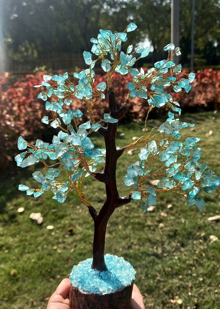 Aquamarine Tree Of Confidence And Success