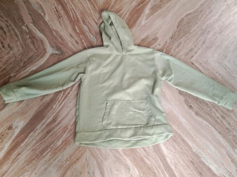 Green Warm Hoodie