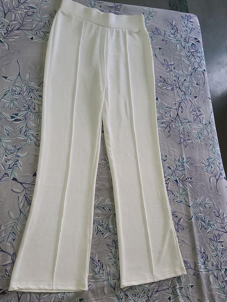 Women Regular Fit Cotton Blend Trouser