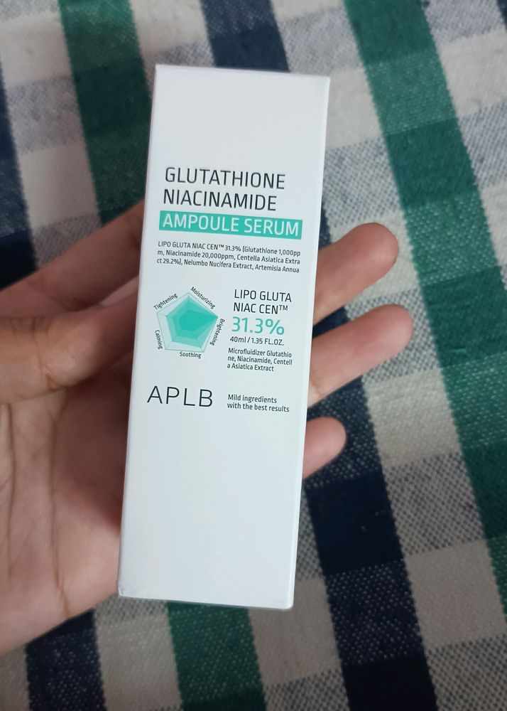 Aplb Glutathione Niacinamide Ampoule Serum