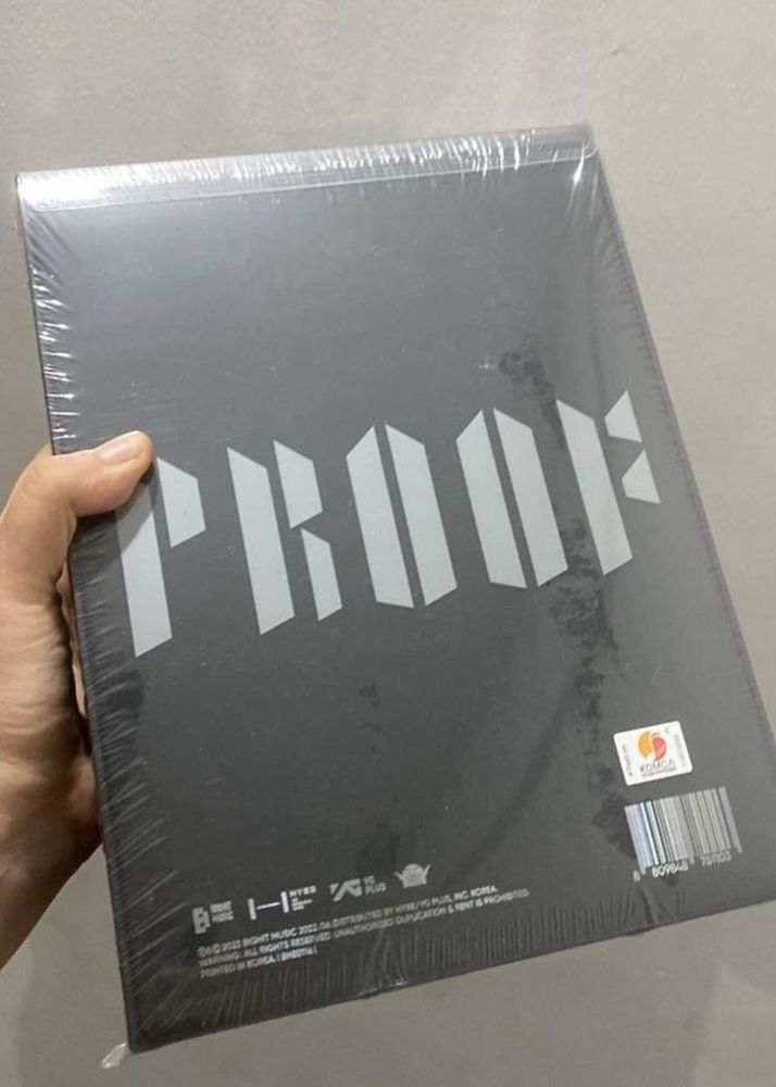 Bts Proof album- Standard version-brand new/Sealed