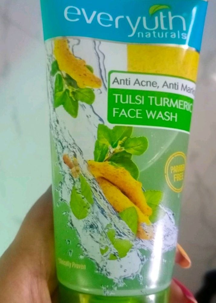 New Turmeric Tulasi Face Wash