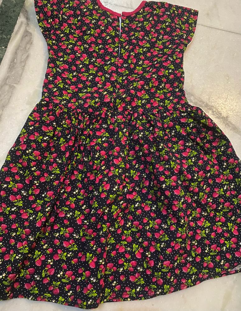 Cotton Frock (6.5 To 7 Yr) CLEARENCE SALE TODAY