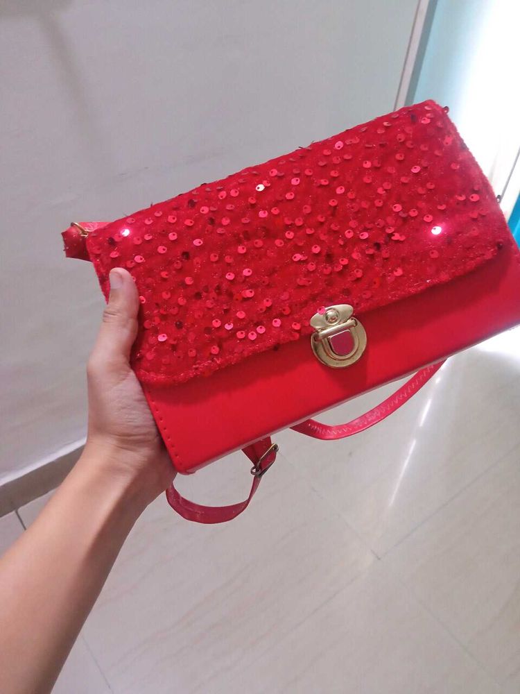 Red Colour Bag