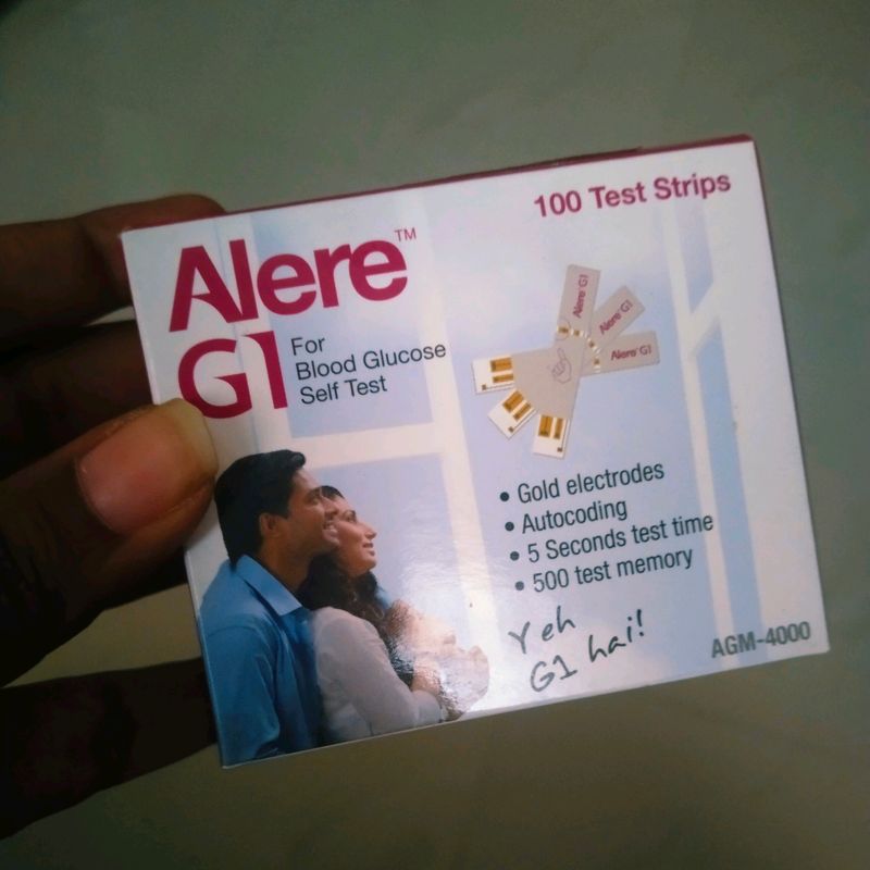 Alere Glucose Test Strips (Pack Of 2)