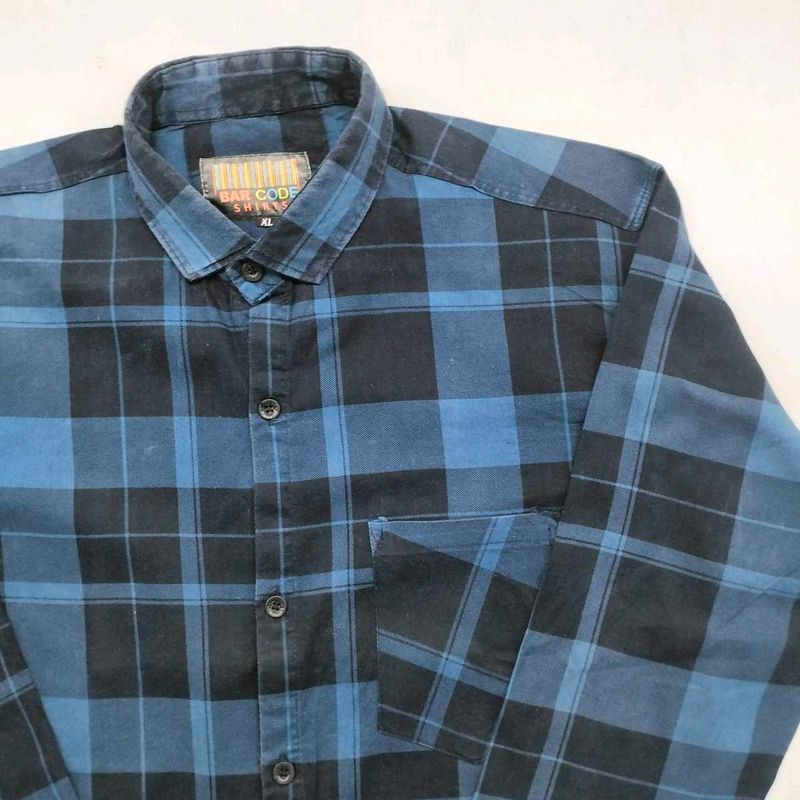 BLUE CHECKS SHIRT FOR MEN