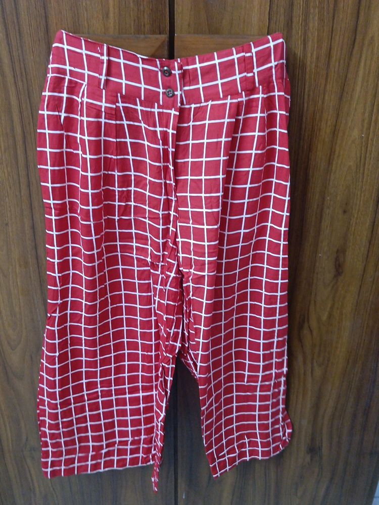 Chex Red Trouser