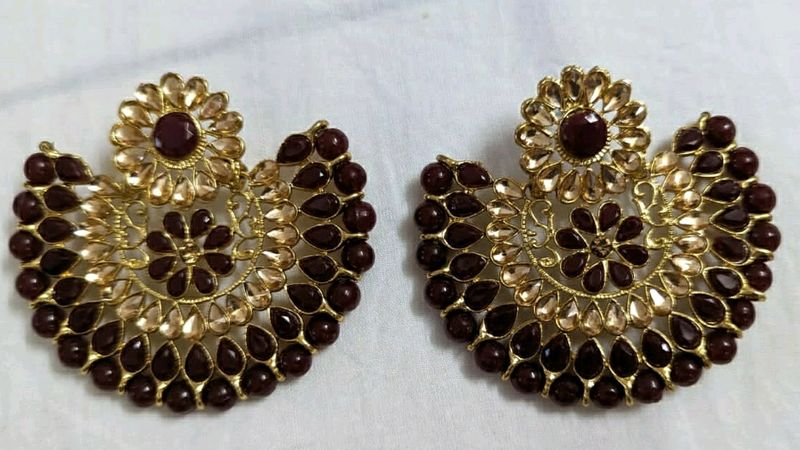 Brown Earrings