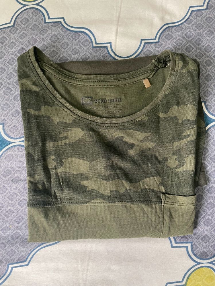 Ecko Unltd Camo T Shirt