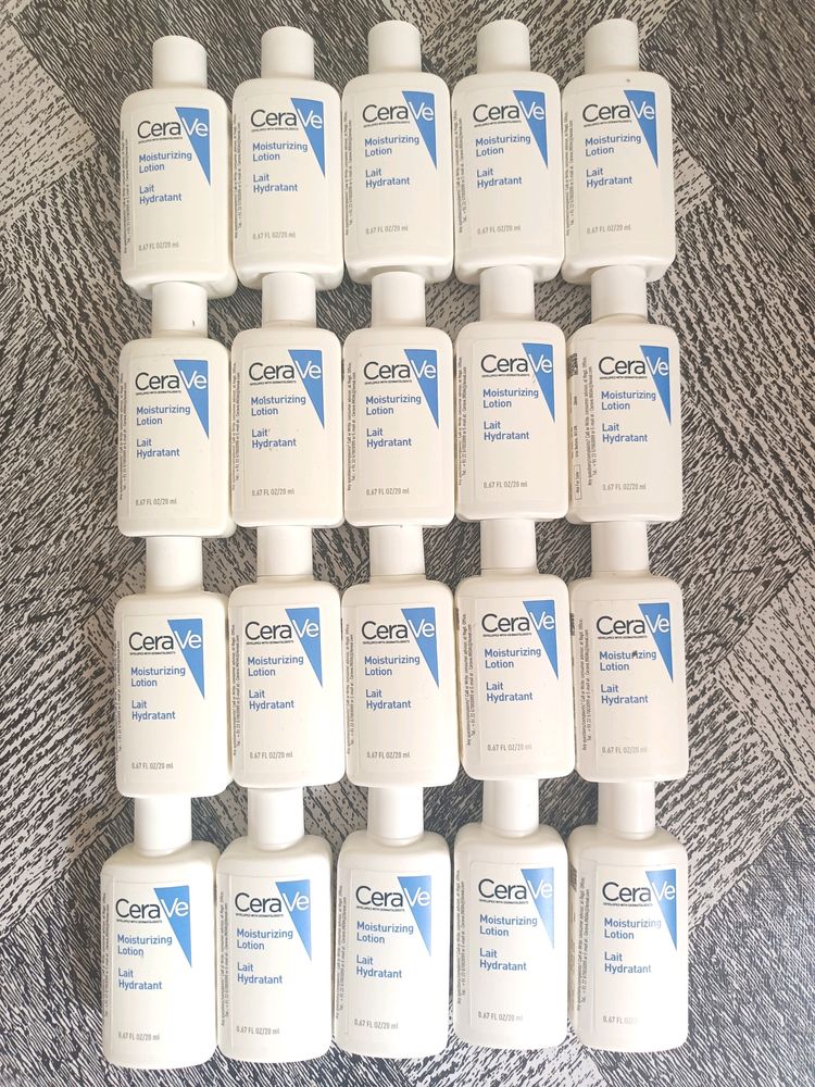 CeraVe Moisturizing Lotion Lait Hydrant Pack Of 20