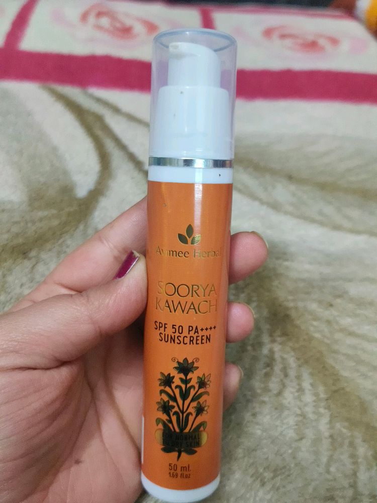 Ayurvedic Suncreen With SPF 50 PA++++