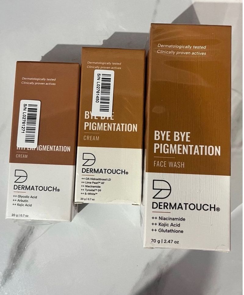 Dermatouch Facewash Cream Gel Sunscreen