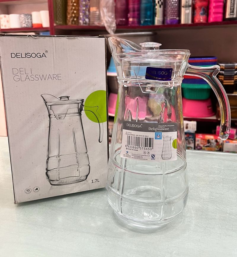 Glass Water Jug