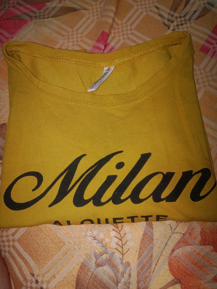 Mustard Colour Top In Better Condition