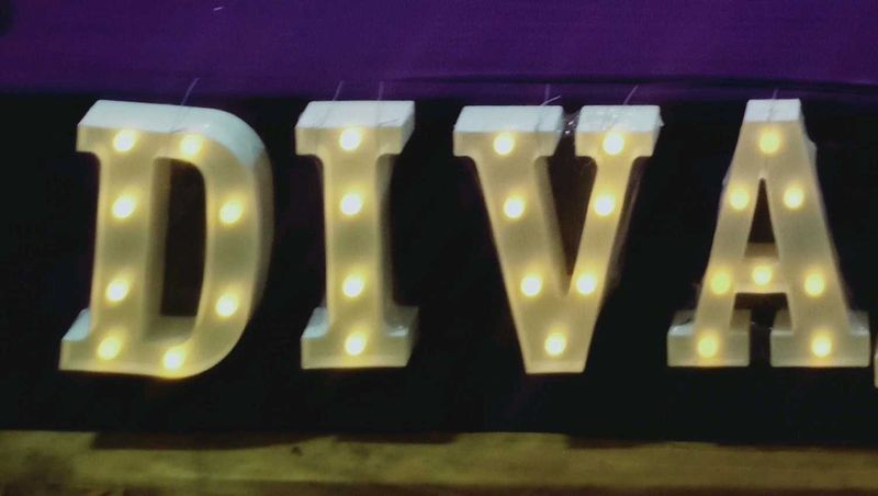 Battery Operated LED Marquee Letter Light Sign