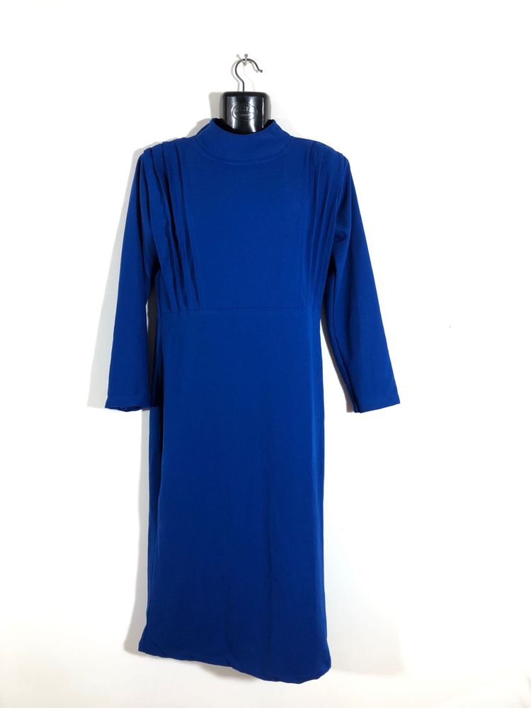 Navy Blue A-Line Dress(Women’s)