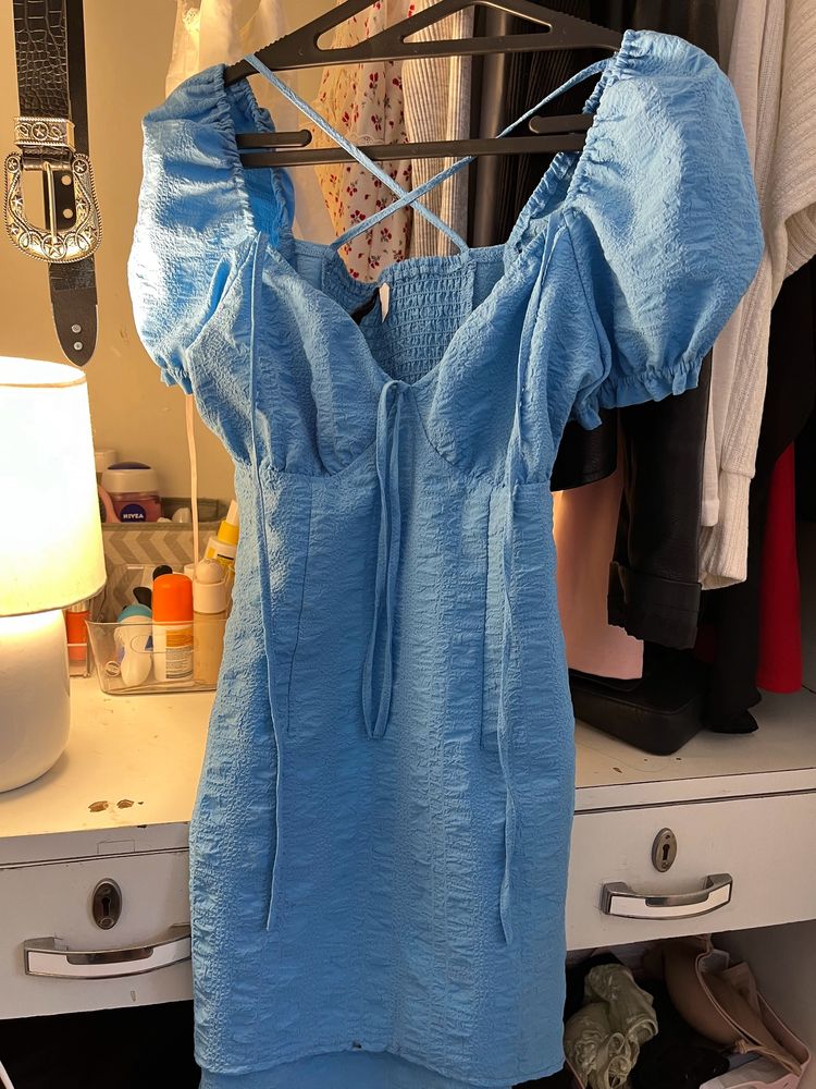 H&M blue Summer dress