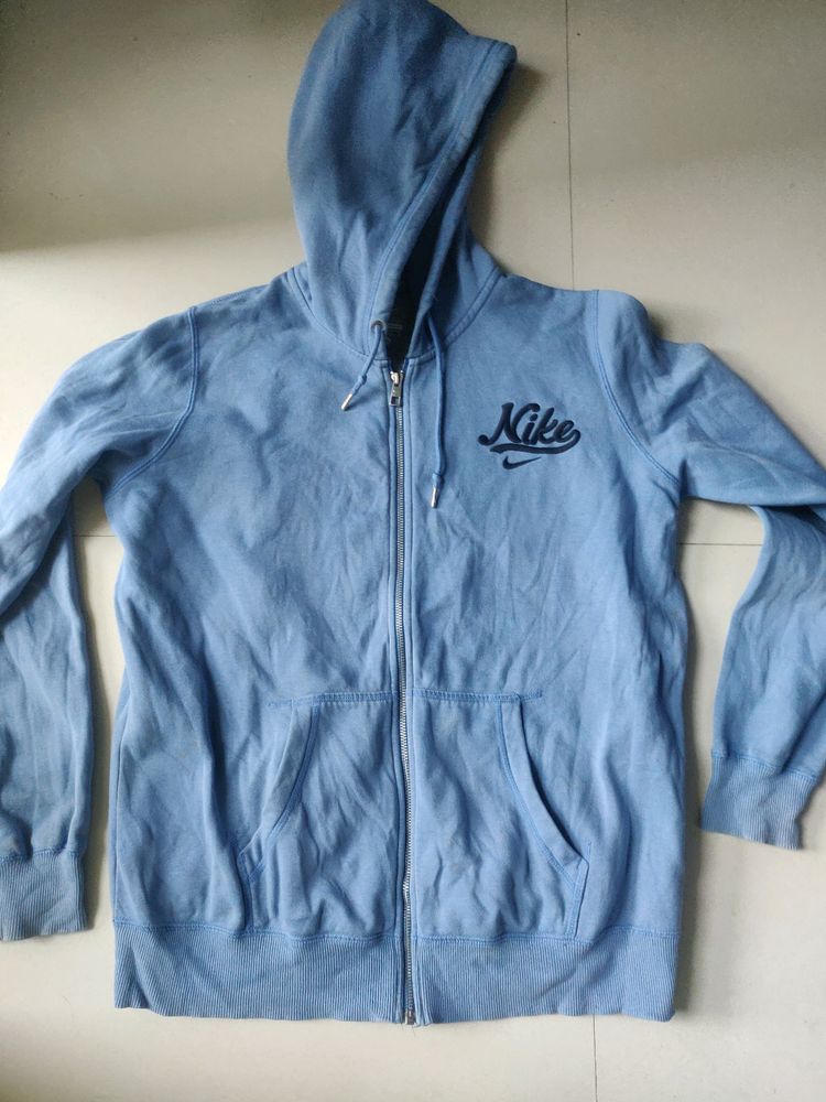 Y2K Blue Jacket/Hoodie Nike