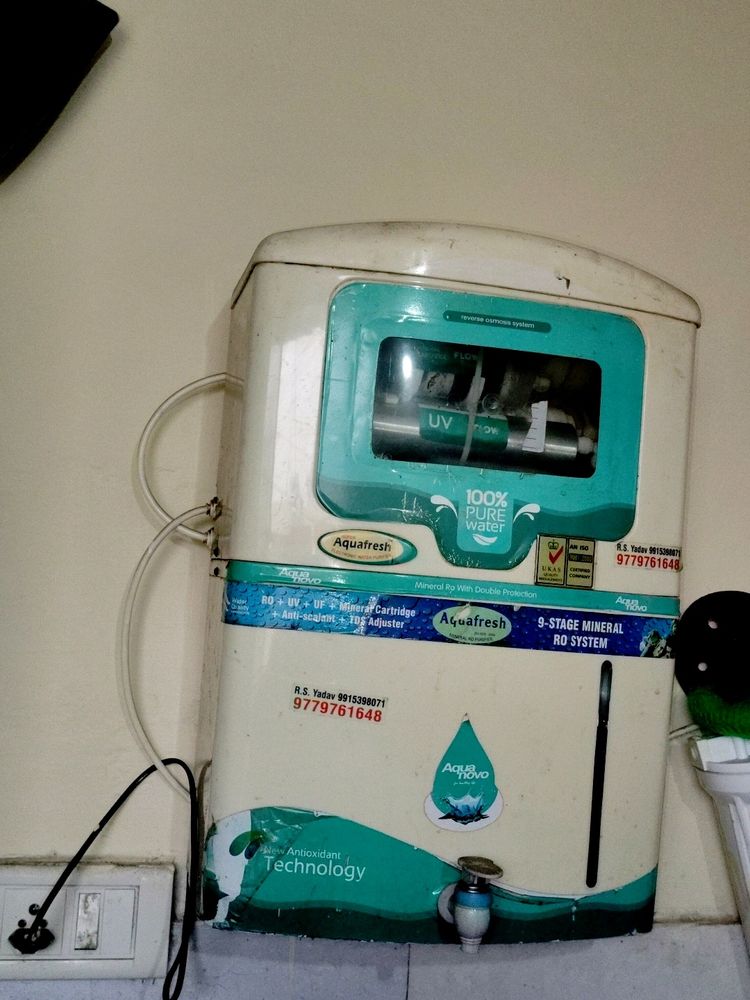 RO Aquafresh ( Water purifier) Working Condition