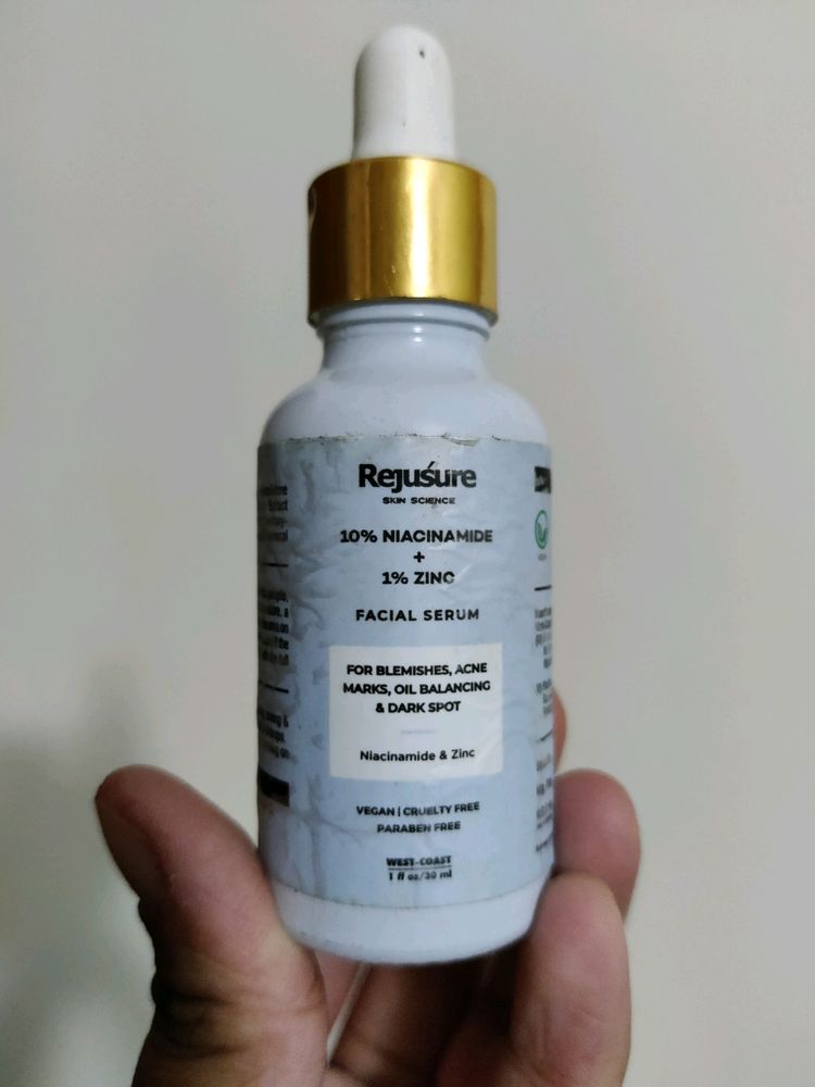 Rejusure 10% Nicinamide 2% Zinc Serum