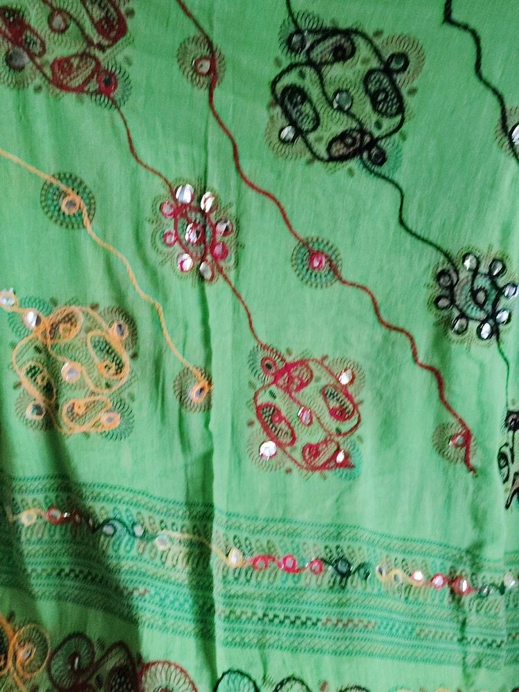 Green Dupatta