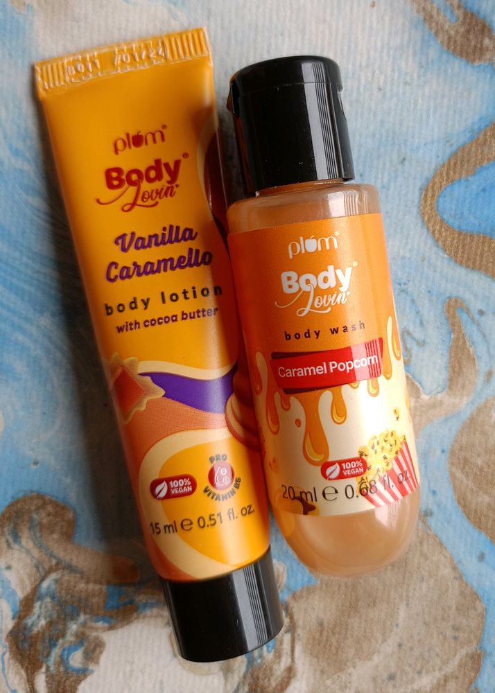 (Sealed) Plum BodyLovin Caramel Combo