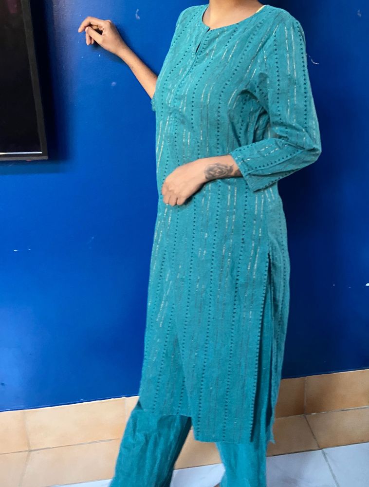 Blue Kurta Set💙#kurtaset #kurta #ethnic #formals