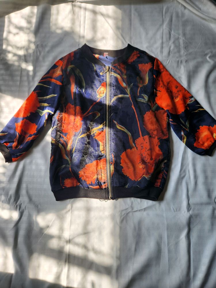 Floral Bomber Jacket!