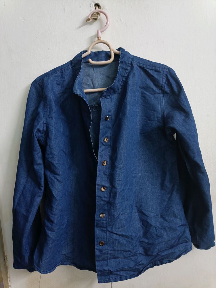 Selling My Cotton Overcoat/Crop Shirt