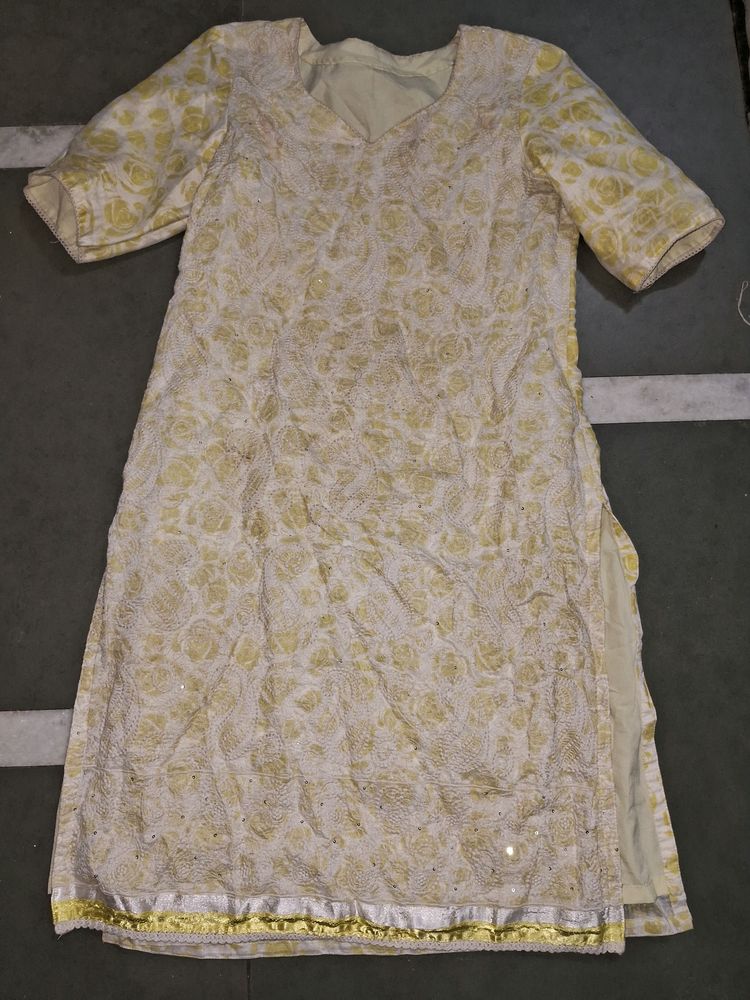 Chikankari Design Kurti For Women