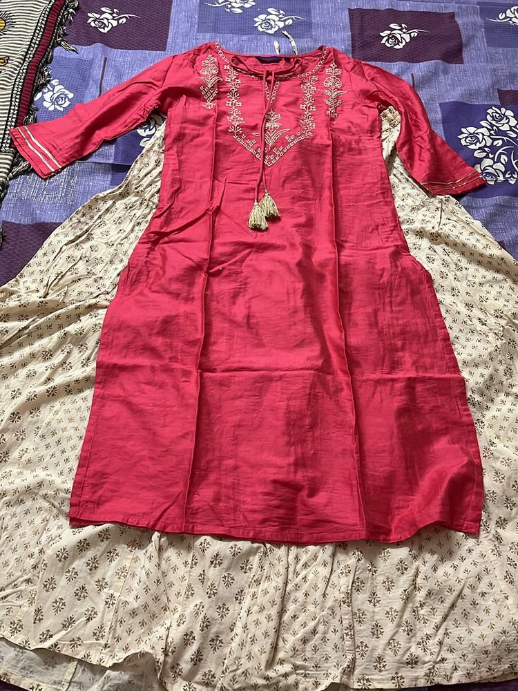 Kurti With Plazo