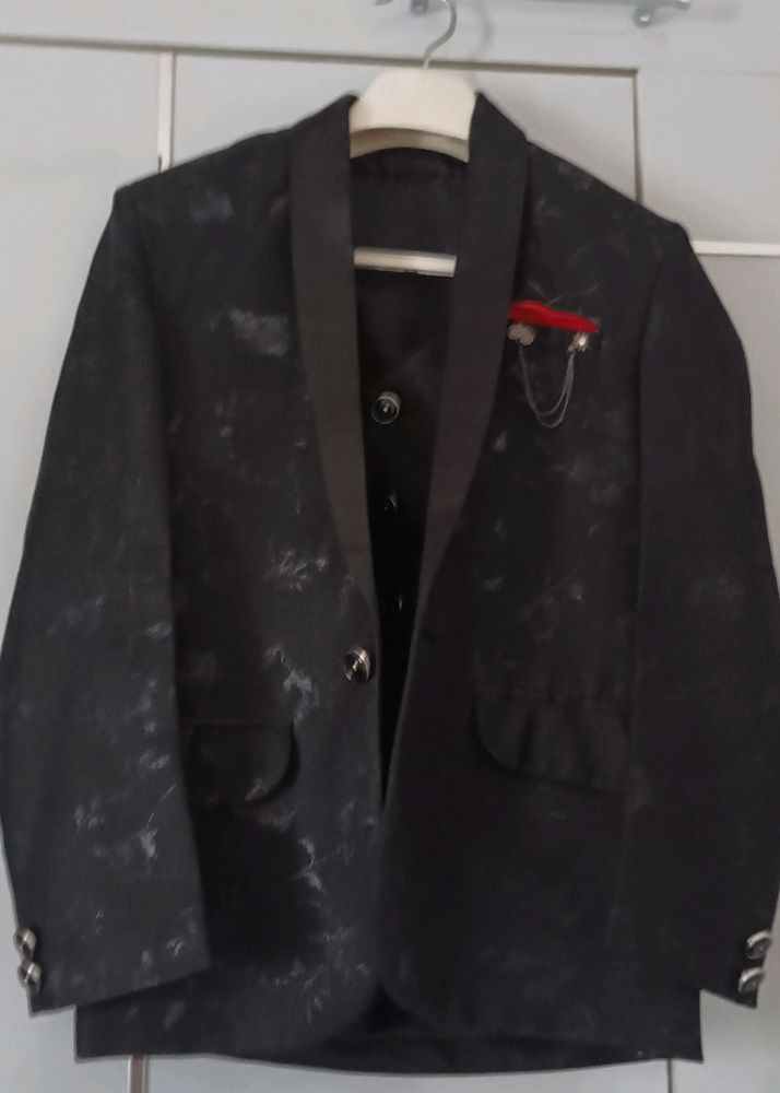 Good Quality Boys Black Suit