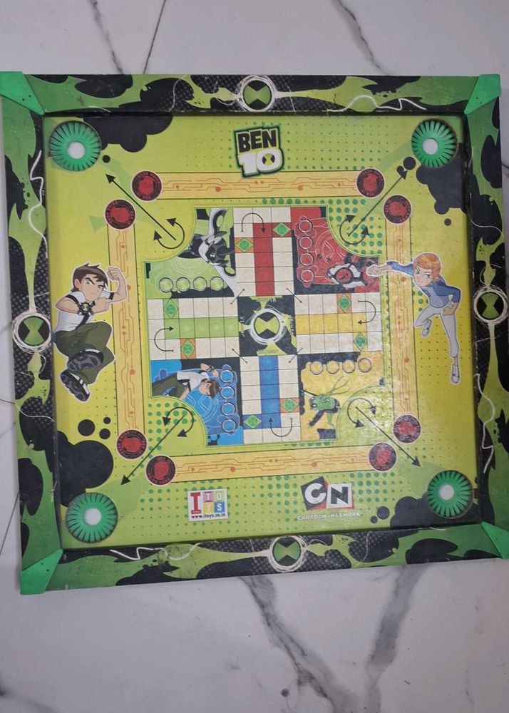 Ben10 Kids Carrom Board