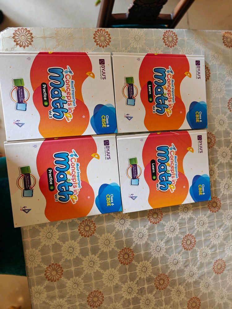 Grade 6 Byju's Math Books