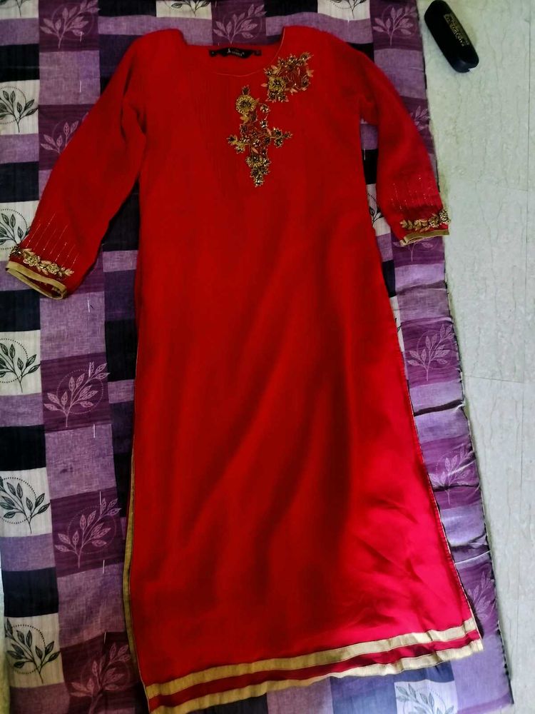 Kurta With Stone Work Diwali Sale 🎇