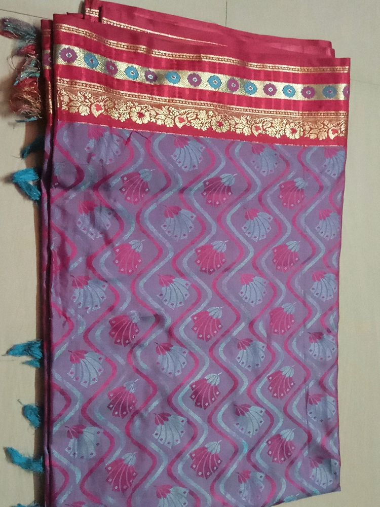 Double Shade Saree