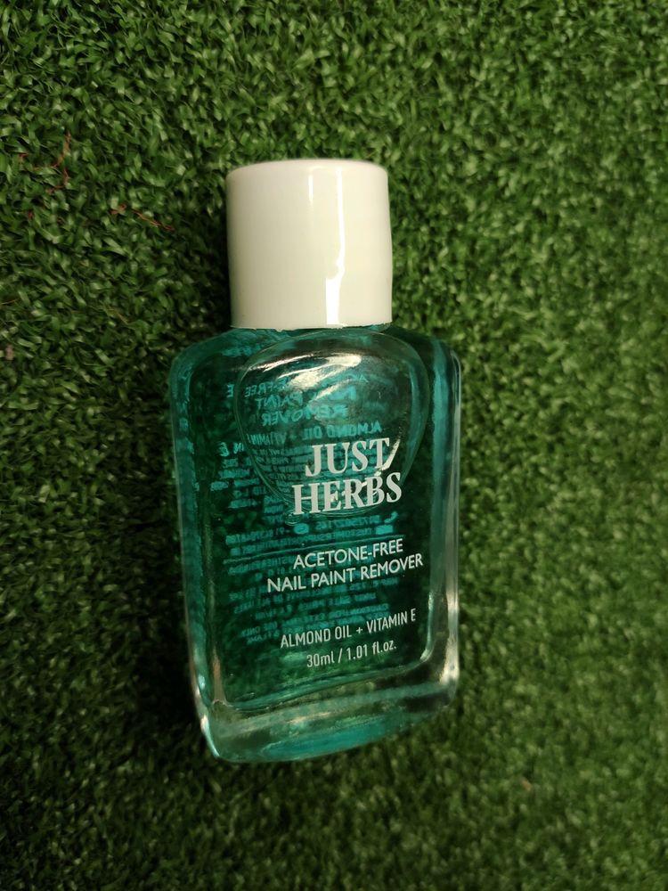 Just Herbs Acetone and Free Nail Paint Remover