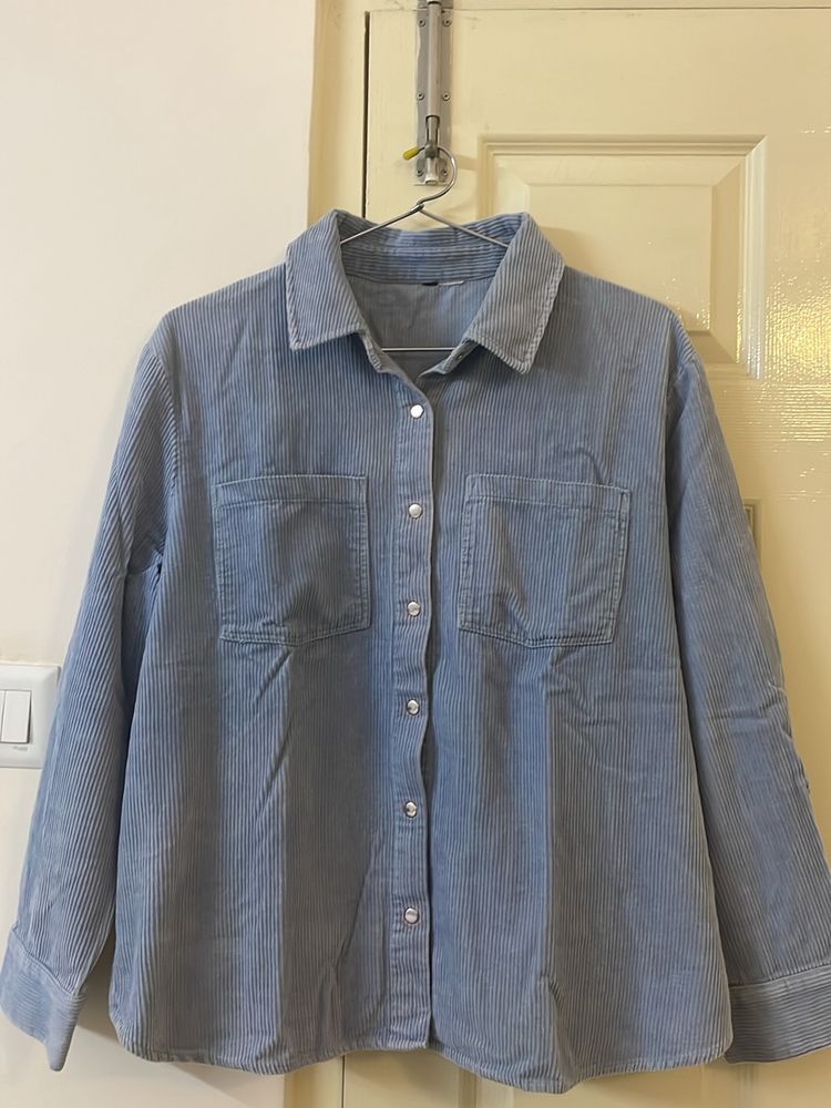 Corduroy (Not Velvet) Shacket For Sale