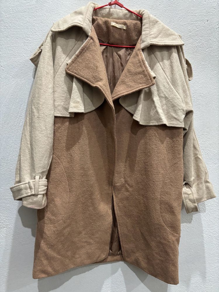 Korean Beige  Coat