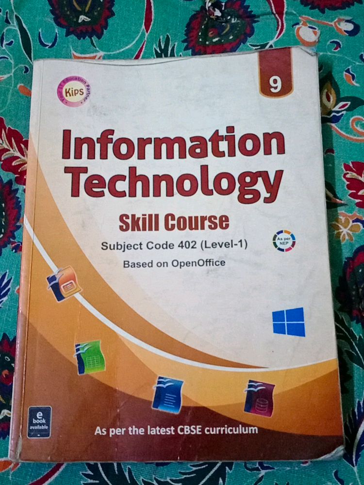 Class 9th I.T Book (code 402)