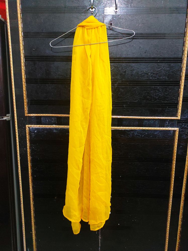 Yellow Dupatta For Women