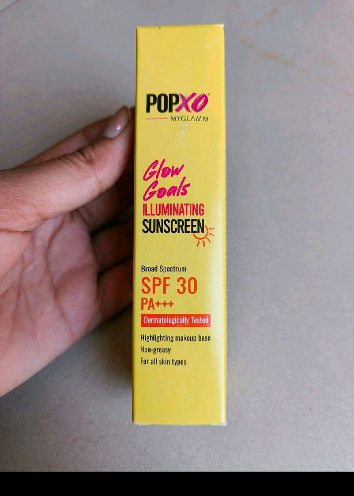 Popxo Illuminating Sunscreen