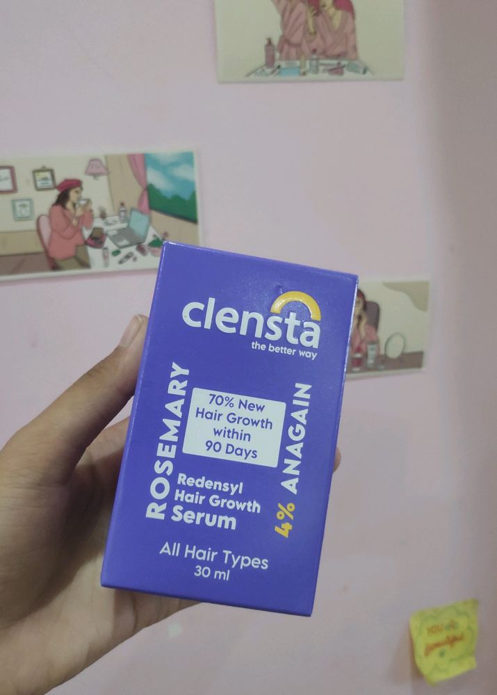 Clensta Rosemary Redensyl Hair Growth Serum